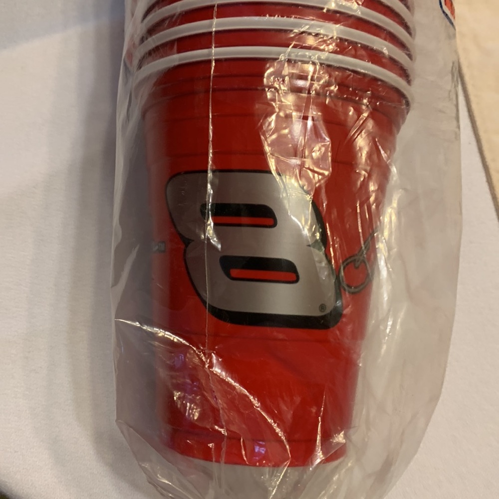 Dale Earnhardt Jr Red Solo Cups - Picture 8 of 12